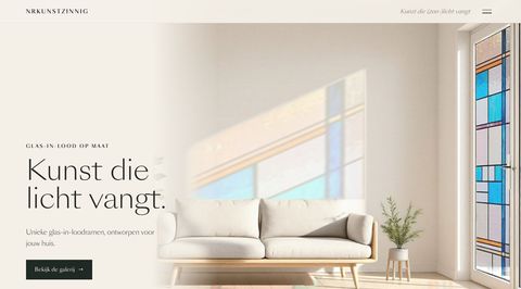 The home page of NRKunstzinnig