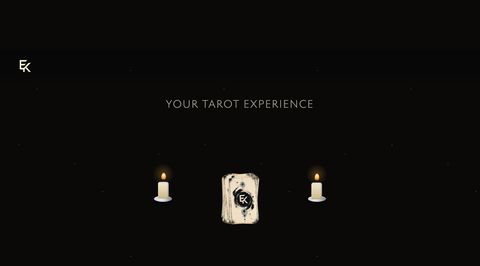 The home page of Tarot by Evan · Pulled3